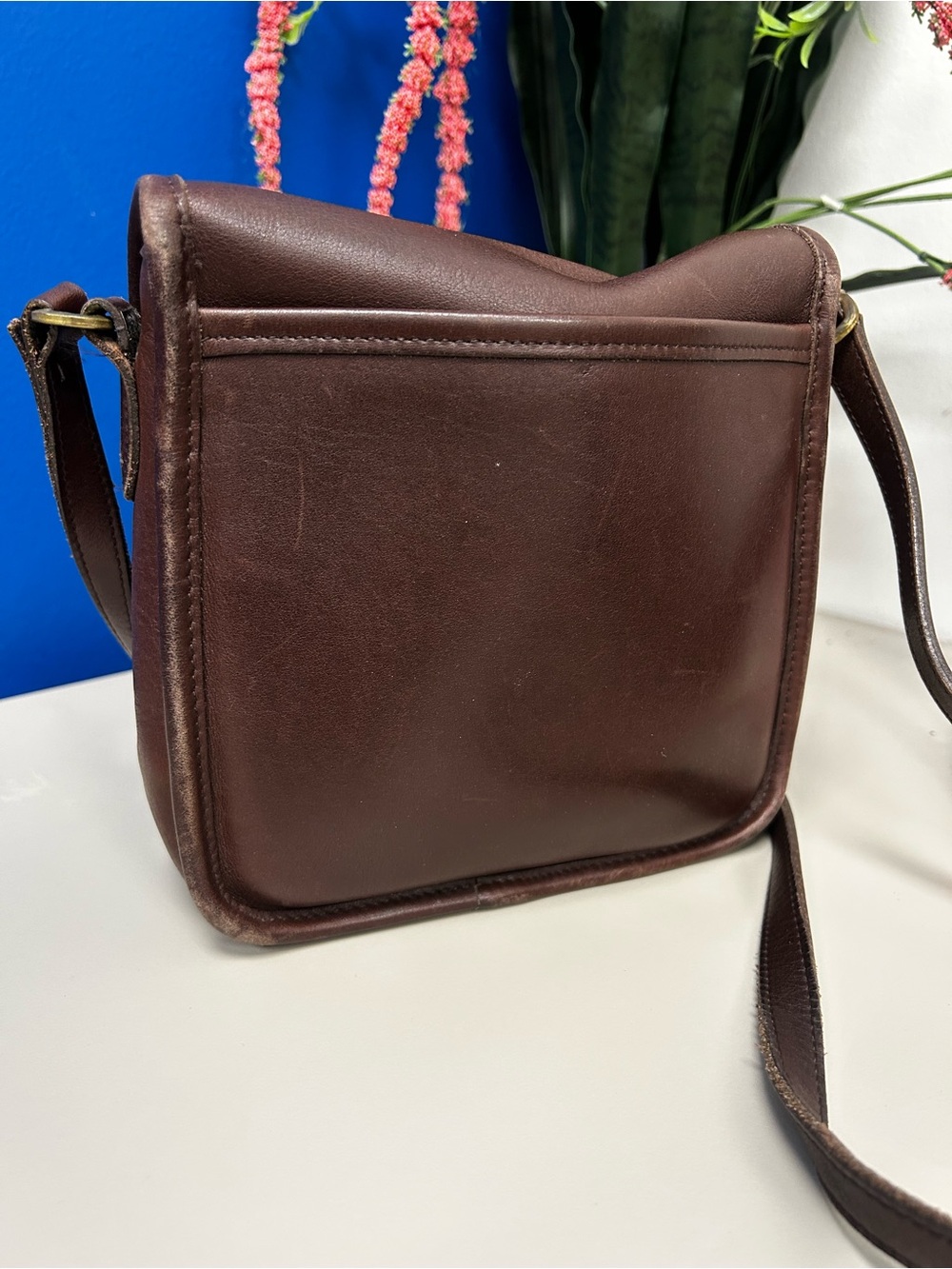 9076 VTG COACH Companion bag - British Tan USA Made - Picture 7 of 7